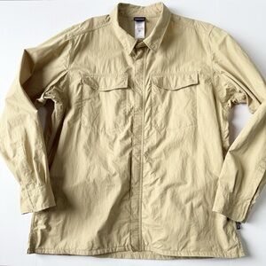 Patagonia Tenpenny Jacket Khaki XXL Shacket Shirt Jacket
